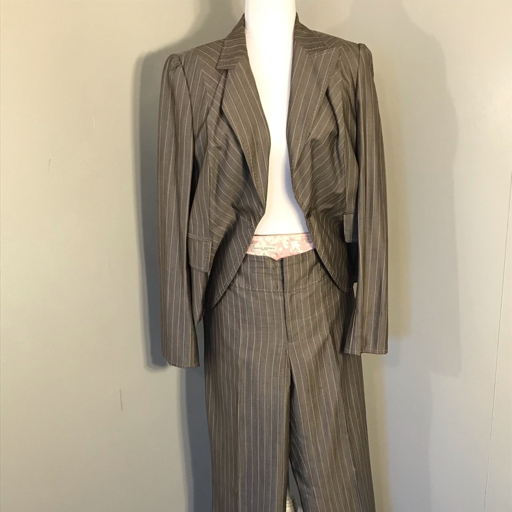 Banana republic two piece pants suit.